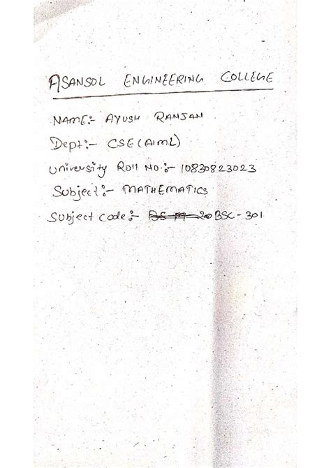 MATHEMATICS BS (SE(AIML)) - Vector Space R³ Basis Analysis - Studocu