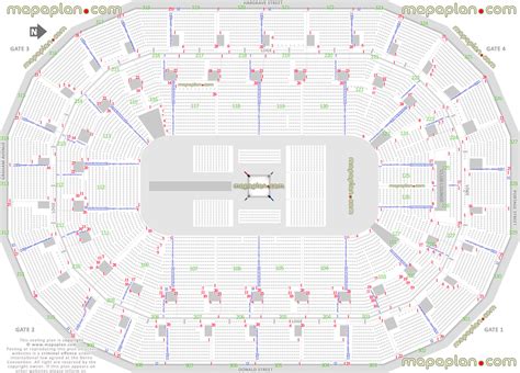 Winnipeg Canada Life Centre seating chart - WWE wrestling & boxing ...