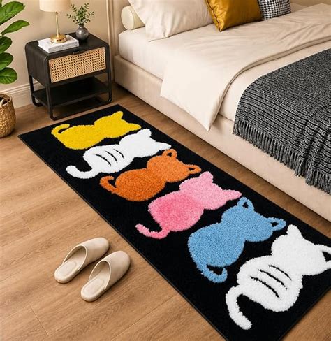 Buy Roseate Cat Super Soft (50x120 cm) Microfibre 2000 GSM Anti Skid ...