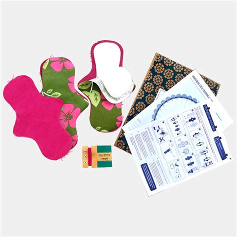 Shop reusable full cycle pad DIY set by Eco Femme | Auroville.com ...
