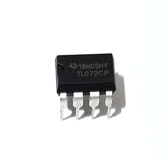Texas Instruments TL072 TL072CP DIP-8 LOW NOISE J-FET DUAL OP-AMP IC ...