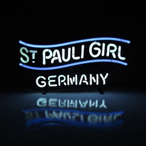 Custom St Pauli Beer Neon Sign – Neon Sign Shop- Custom Neon Signs