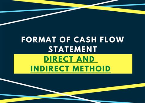 FORMAT OF CASH FLOW STATEMENT DIRECT METHOD OF CASH FLOW STATEMENT ...