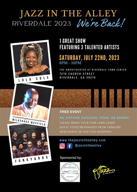 Calendar • Jazz In The Alley