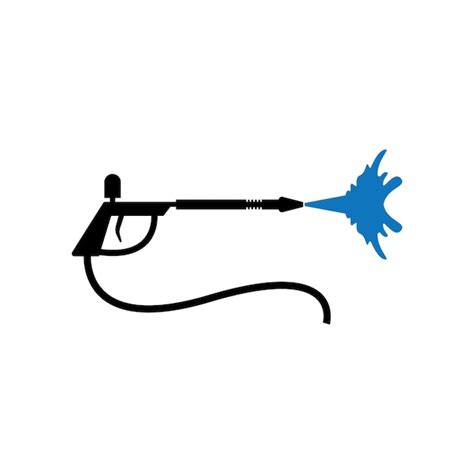 Symbol für Hochdruckreinigungspistole | Premium Vektor
