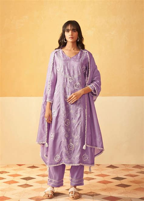 Lavender Luxe Dola Silk Set