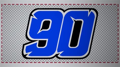 MotoGP19 - Number #90 (Number Editor) - YouTube