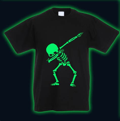 T-shirt for Kids GLOW IN the DARK Great Effect and Big Fun Customizable ...