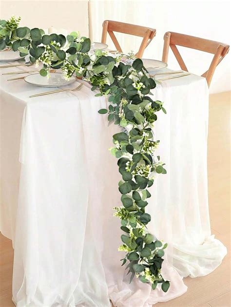 Artificial Greenery Garland Eucalyptus Faux Vines Eucalyptus Garland ...