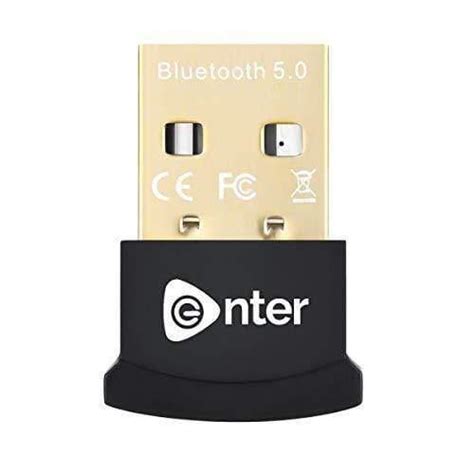 Enter Bluetooth Dongle Bluetooth Version 5.0 Adapter USB 2.0 / 3.0 20m