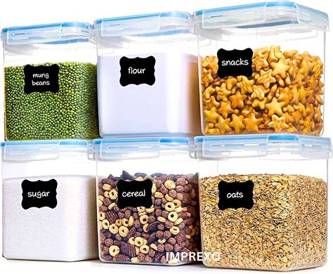 ENTITY Airtight Storage Container Set for Fridge BPA Free Airtight ...