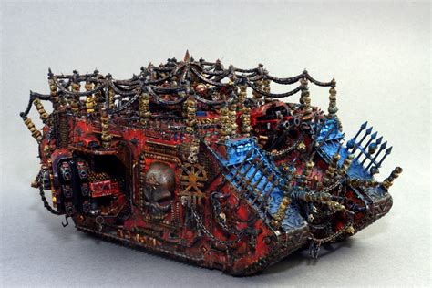 customized Chaos Land Raider warhammer 40k 30k chaos space marines ...
