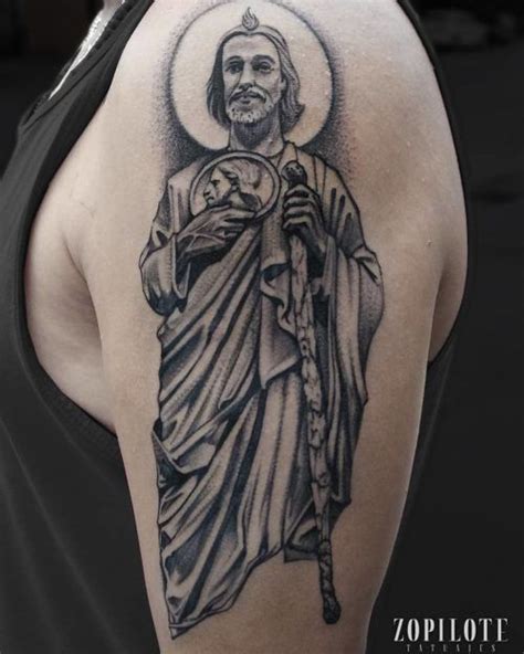 Los Mejores Tatuajes de San Judas Tadeo y su significado