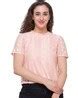 Buy Peach Tops for Women by GLOBUS Online | Ajio.com
