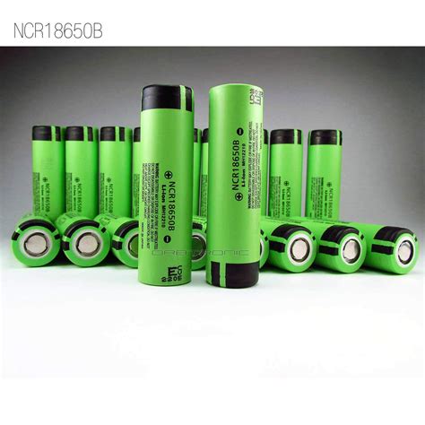 Panasonic 18650 battery NCR18650B 3400mah Li-ion rechargeable 3.7V
