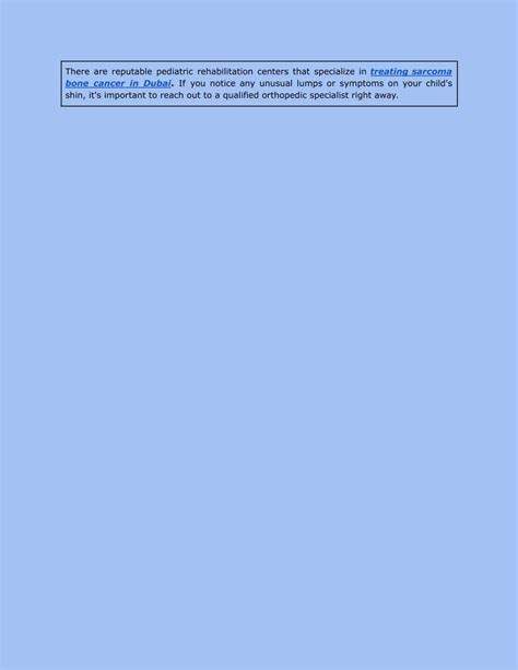 PPT - How to Treat Lump on A Child’s Shin Bone PowerPoint Presentation ...