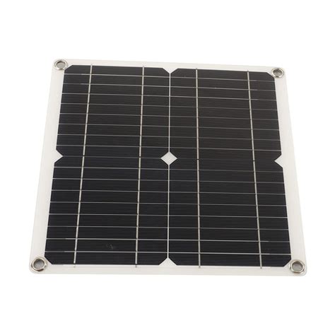 12W Mono Solar Battery Charger Panel, Overcharge Proof Intelligent ...