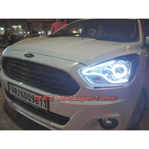 MXSHL732 Ford Figo Aspire Daytime LED Projector Headlights