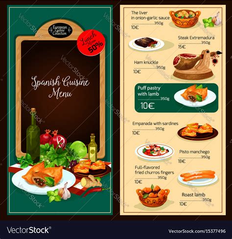 Image result for Spanish Menu Project Examples
