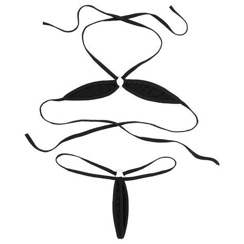 Women Micro Bikini Set Mini Bra G-String BathingSuit | Ubuy India