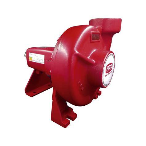 Bomba Mancal Thebe Thsi-18 5,0 Cv Rotor 141 Mm Vermelha