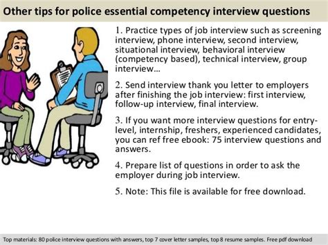 Image result for Police Competency Interview Questions