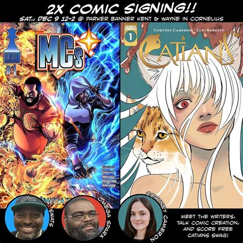 Catians #1 Signing, Parker Banner Kent & Wayne - Comics & Games ...