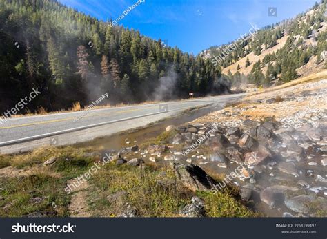 Sunbeam Hot Springs Idaho Located Next Stock Photo 2268199497 ...