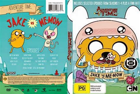 ESTRENOS EN BLU RAY: ADVENTURE TIME JAKE VS ME-MOW