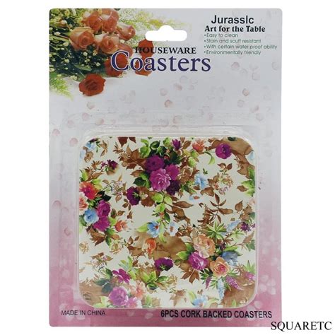 Tea Coaster 6pcs Set – Inkarto