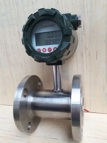 Turbine Flow Meters - Digital Solvent Type Turbine Flow Meter ...
