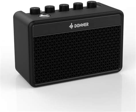 Donner Mini Guitar Amp Small Electric Guitar Amplifier 5W Portable for ...