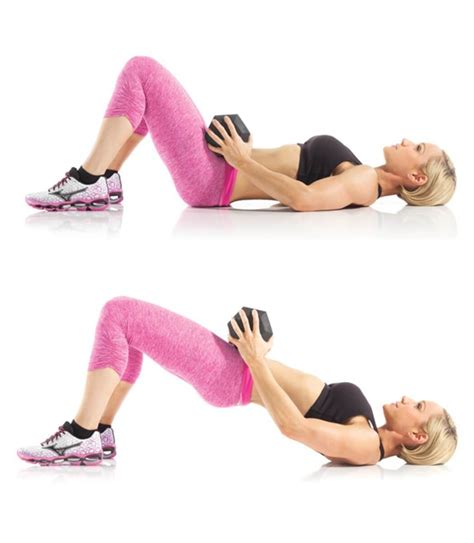 Dumbbell Hip Thrust