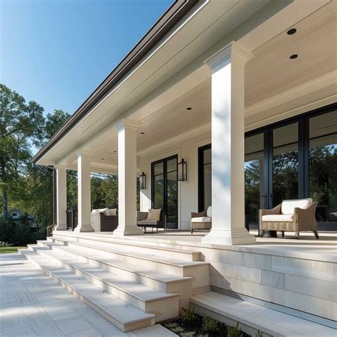 9+ Minimalist Front Porch Columns Ideas for a Clean Design