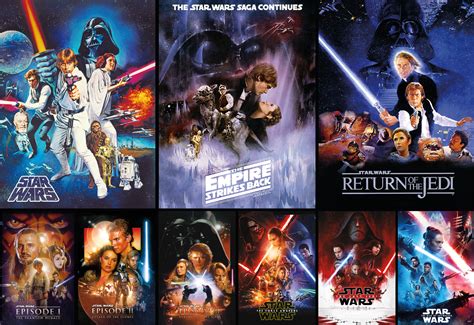 Star Wars Saga Poster