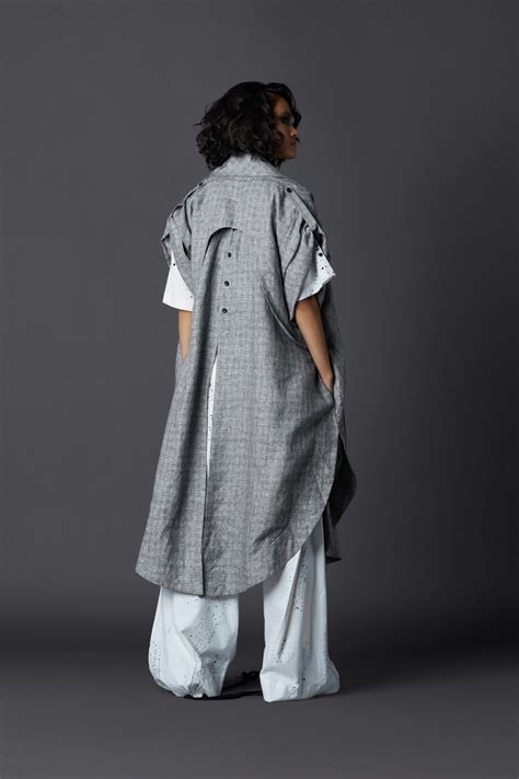 Balloon trench jacket - Elahe