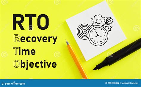 Image result for Recovery Time Objective