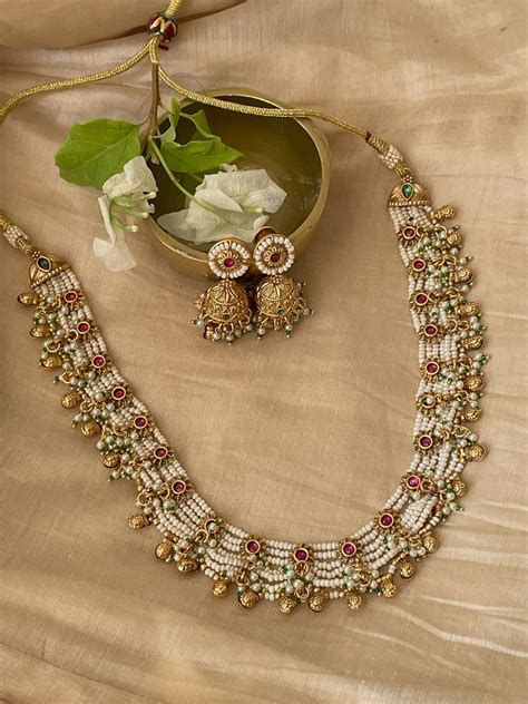 Buy - Grace pearl necklace | Elan Store