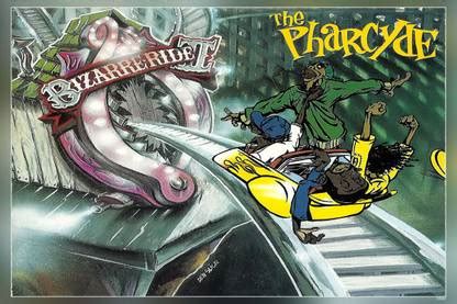 The Pharcyde Bizarre Ride Ii The Pharcyde Rare Album Cover Matte Finish ...