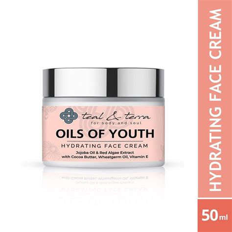 Hydrating Face Cream With Argan Oil & Cocoa Butter | Teal & Terra ...