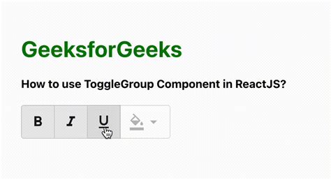 Create Toggle Button in React 的图像结果