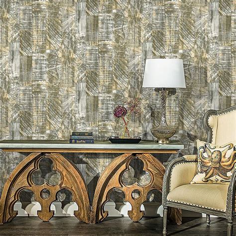 Romania Metal Rustic Vinyl Wallpaper – Myindianthings