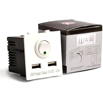 VG Built-in 2.6A Universal USB Socket Charger. Compatible with Anchor ...