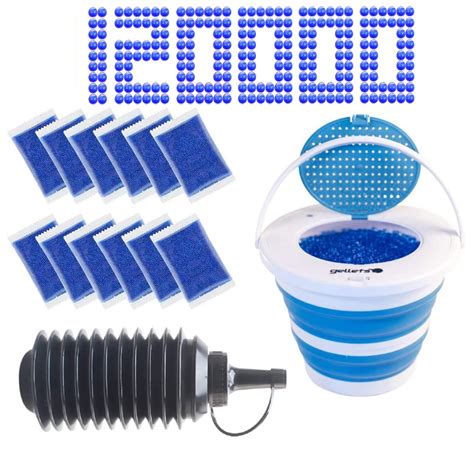 Buy QOUWIPY Gel Blaster Ammo, 120,000 Splatter Ball Ammo with 1.5 ...