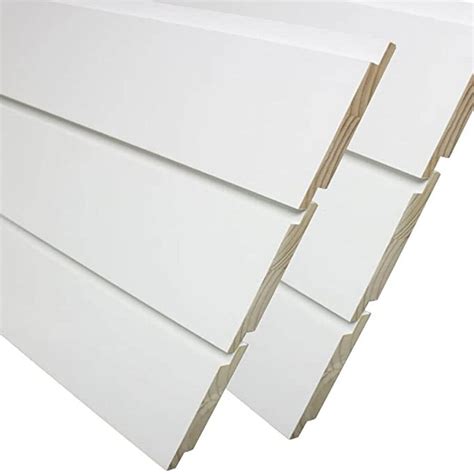 1x8x16' Primed Shiplap Nickel Gap Signature Collection