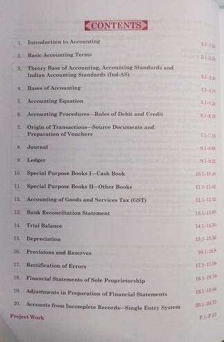 T.S. Grewal Double Entry Book Keeping Class 11 | Financial Accounting ...