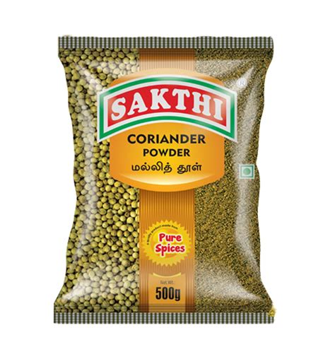 SAKTHI 500g Delicious & Aromatic Coriander Powder | South Indian Flavo ...