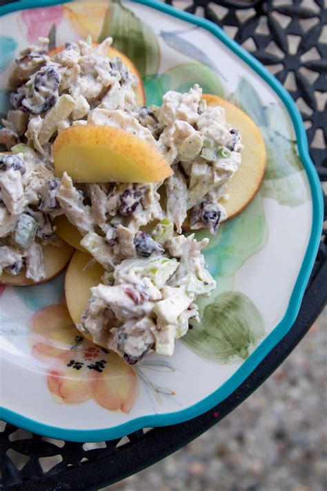 Cranberry Apple Chicken Salad - All My Good Things
