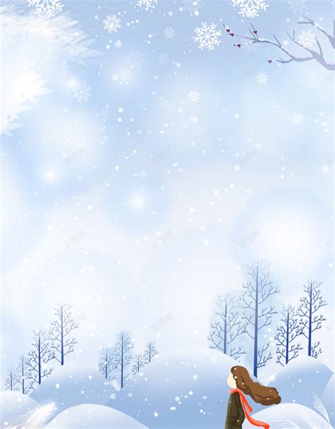 卡通冬季背景图背景图片免费下载-素材m-yvvynrvsw-新图网