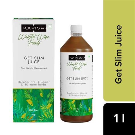 Kapiva Get Slim Juice - Aids Metabolism & Digestion, 1 L – Fetch N Buy